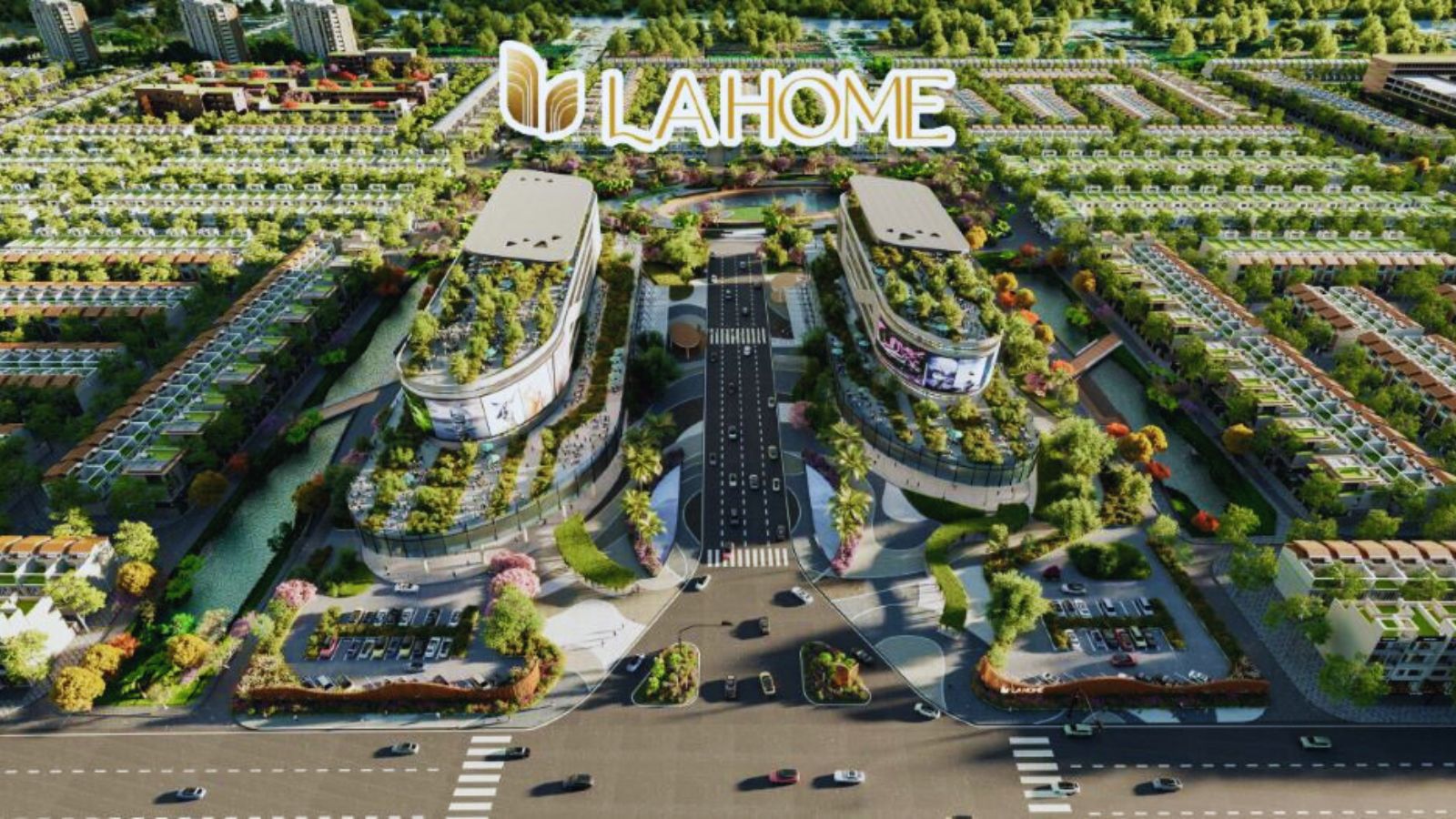 Phối cảnh dự án LA Home Bến Lức