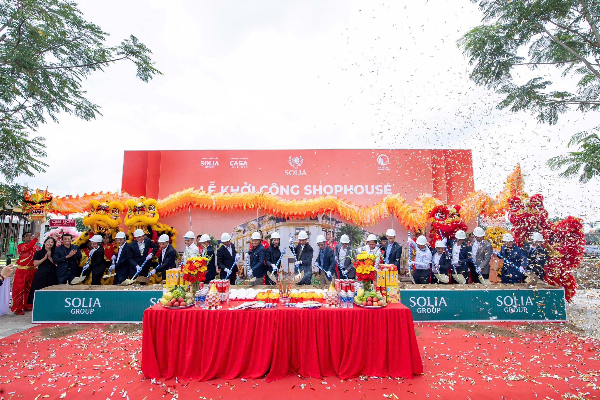 Lễ khởi công SHOPHOUSE tại dự án The Solia