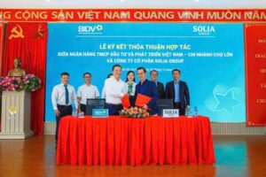 Solia Group ký kết hợp tác với Ngân Hàng BIDV